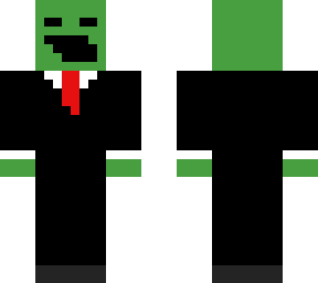 blabber mouth zombie in a suit