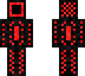black and red