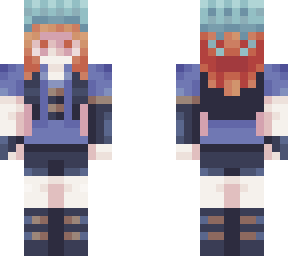 blue bandana