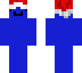 blue santa