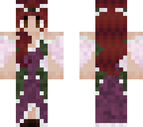 colorful dress w/ crown