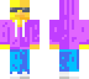 duck with clothes