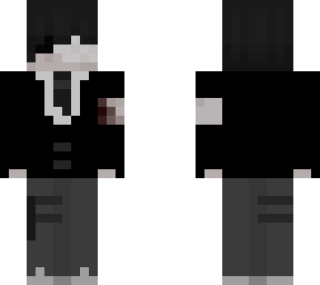 emo dark wolf cut bandage face