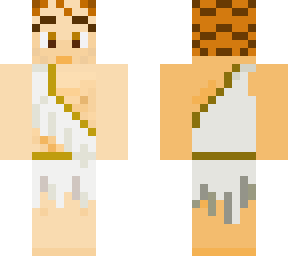 gold & white robe (ginger man)