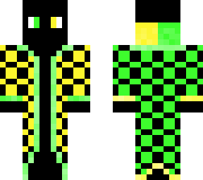 gren and yellow man