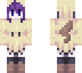 not mine i just made the hair purle ish