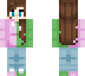 pink and green (request)