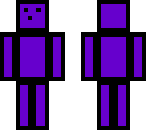 purple box guy idk hes cool use skin it make me happy lol okay bye