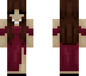 formal red dress | Minecraft Skins formal red dress | Minecraft Skins