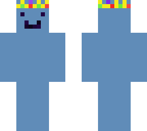 simple blue krone guy