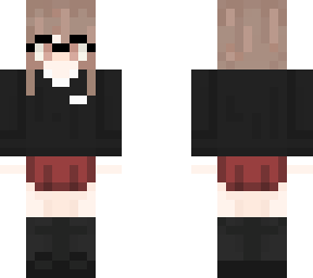 black sweater