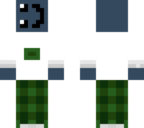 blue guy with his comfy clothes