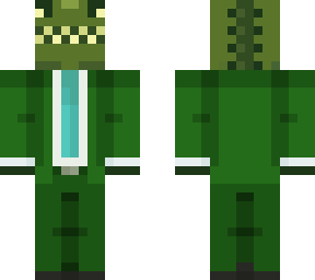 green suit croc