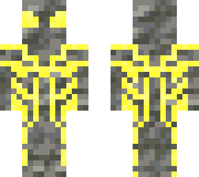 lightning spiderman (yellow lightning)