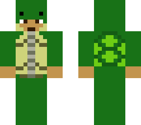minecraft lego skin turtle