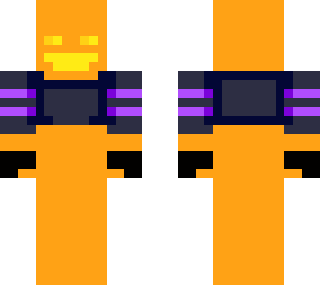orange odie but like with a sweater