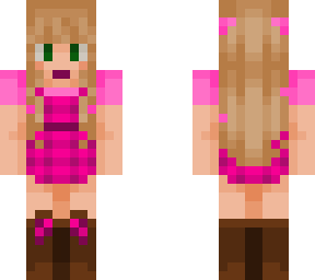 pink farm girl
