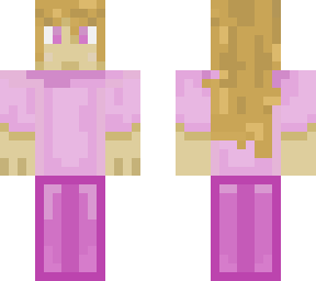 pink shirt girl