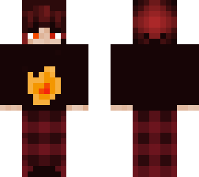 red flame shadow