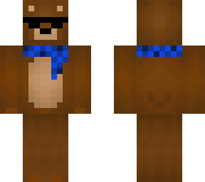 bear with scarf