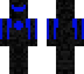 blue cyber man