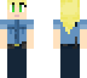 female security guard (blonde)