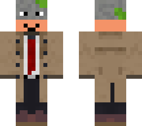 kaynaughty bucket head skin in a jacket