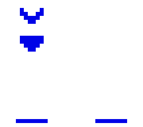 mega blue cyber man