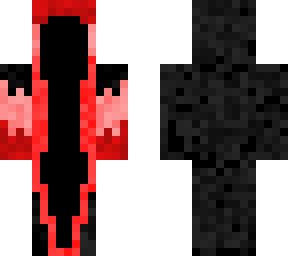 red cloaked figure