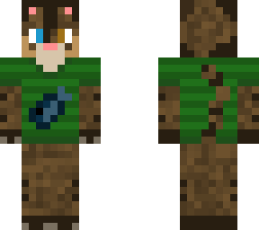 selflezz danny cat with a green shirt