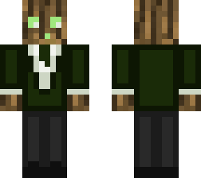 wood suit guy