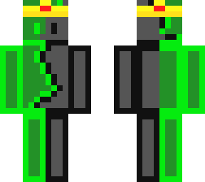 black and green king