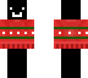 christmas smiley (black)