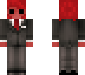 crimson suit