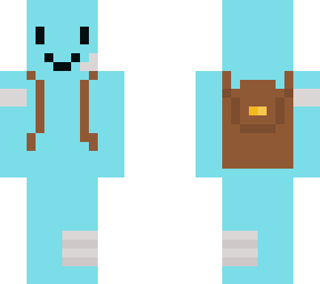 cyan blob