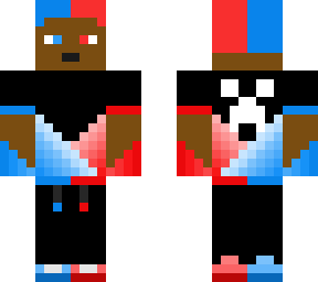 black, red, and blue l4d