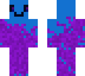 blue man