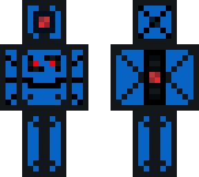 blue robot