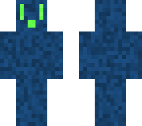 blue skin