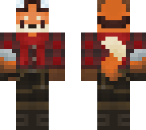 fixed fox skin