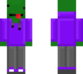 new dirpterkiee 5.0 (purple hoodie)