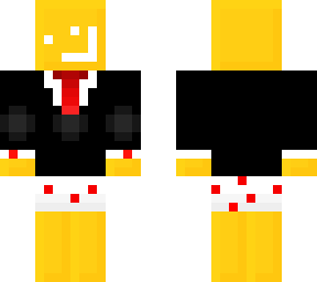 orange happy guy+suit