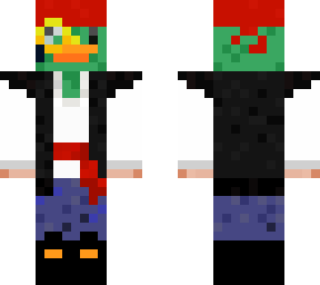 pato pirata verde 3