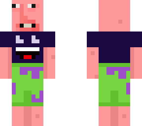 patrick the star with shirt