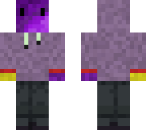 purple guy with a hoodie 2