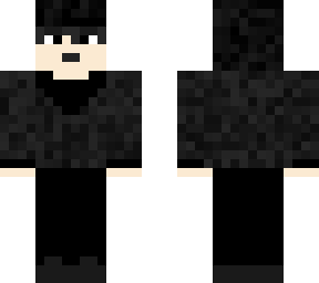 black hoodie boy