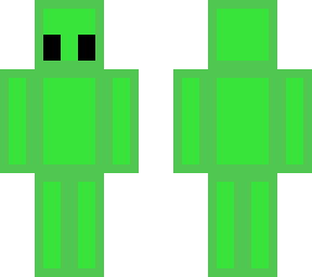 green cube