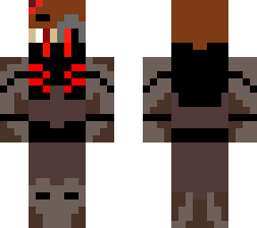 red and yellow cyborg