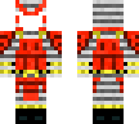 samurai suit (fire)
