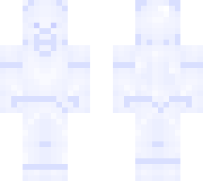 self-luminous blue steve